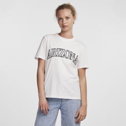 Tee shirt mc pcfreya blanc 17145504 3924 Femme PIECES