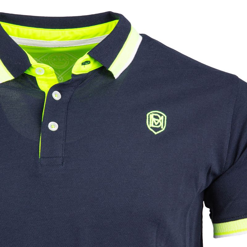 Polo coton pique 100% coton assor 24 perou Homme BLAGGIO