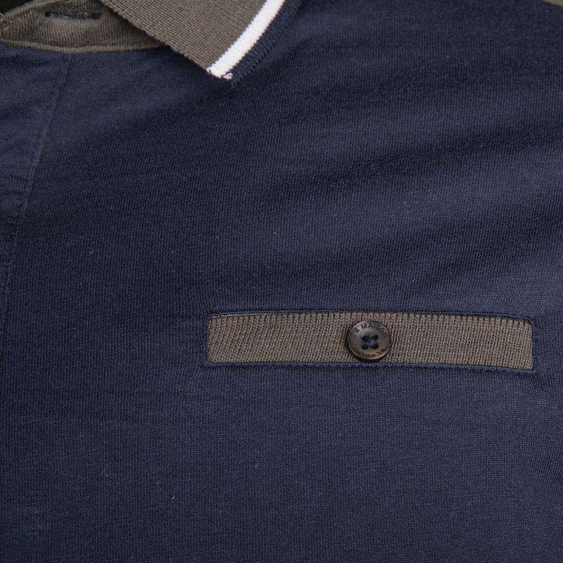 Polo bicolore 100% coton assor 24 pierik Homme BLAGGIO
