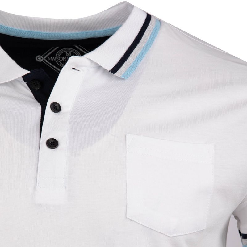 Polo uni jersey 100 % coton assor 24 prague Homme BLAGGIO