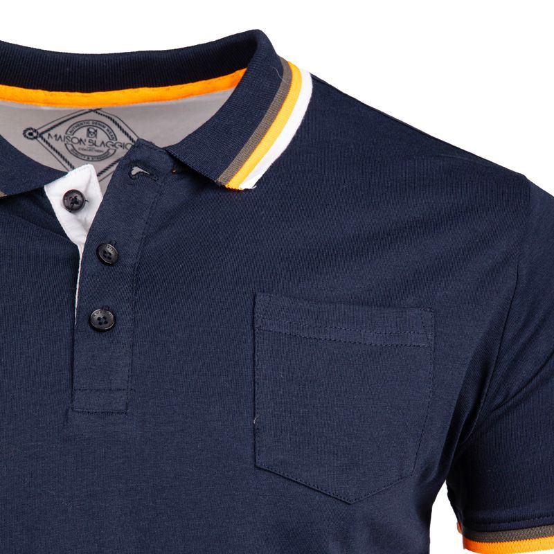 Polo uni jersey 100 % coton assor 24 prague Homme BLAGGIO Polo uni jersey 100 % coton assor 24 prague Homme BLAGGIO