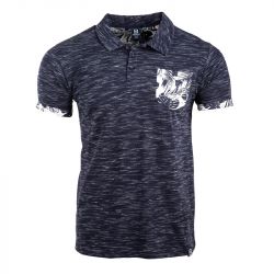 Polo poche contrastee fleur 100% coton assor 24 pietri Homme BLAGGIO