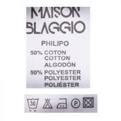 Polo micromotifs jersey 50% coton 50% polyester assor 24 philipo Homme BLAGGIO Polo micromotifs jersey 50% coton 50% polyester assor 24 philipo Homme BLAGGIO