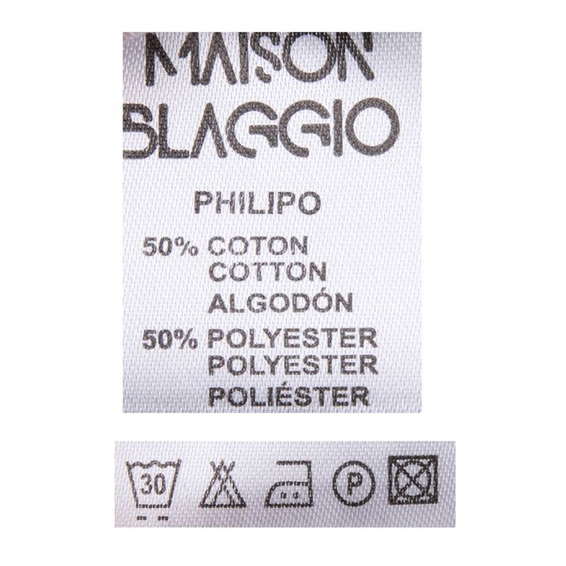 Polo micromotifs jersey 50% coton 50% polyester assor 24 philipo Homme BLAGGIO Polo micromotifs jersey 50% coton 50% polyester assor 24 philipo Homme BLAGGIO