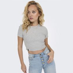 Haut mc col rond onlbetty noir 15311891 3954 Femme ONLY Haut mc col rond onlbetty noir 15311891 3954 Femme ONLY