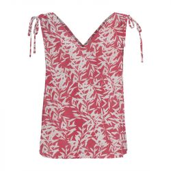 Haut sm onlnova life aop coral paradise untamed leaves 15323187 4062 Femme ONLY