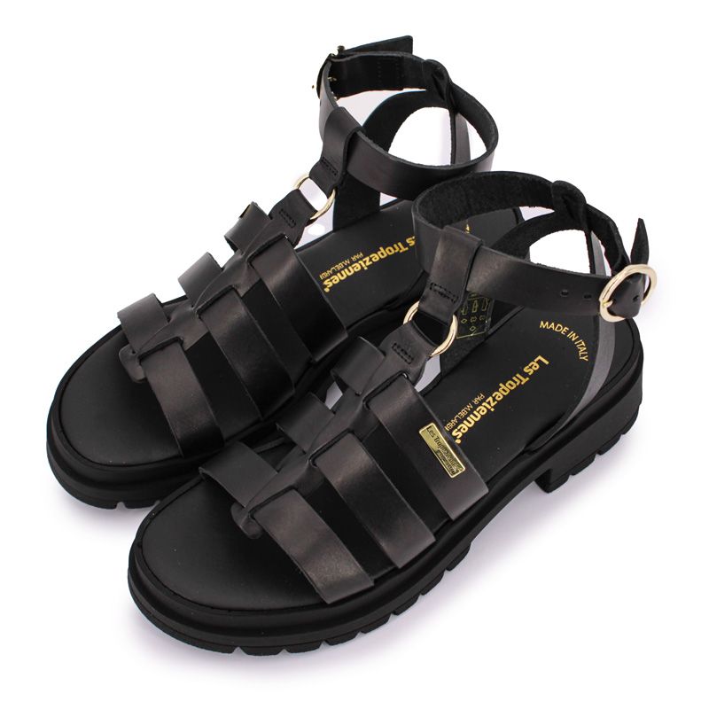 Sandale tobo noir t36-41 c330207 Femme LES TROPEZIENNES PAR M.BELARBI