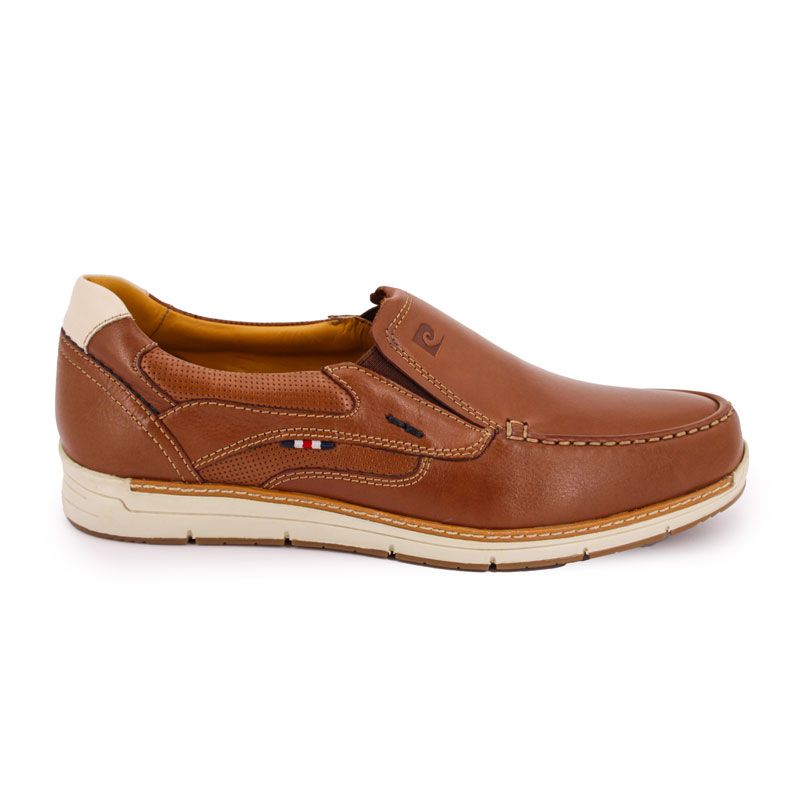 Derby sonycar-ss24-03 tanha brown / sandy waxy buttermilk t40-46 Homme PIERRE CARDIN