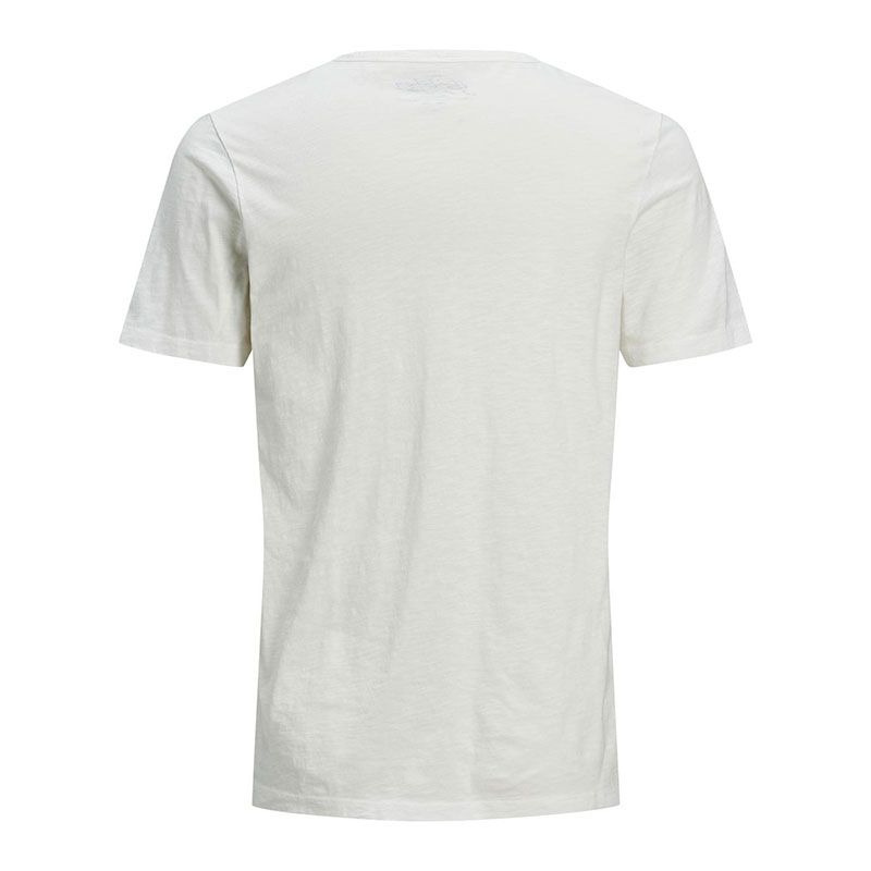 Tee shirt jwhben split neck noir 12222324 4080 Homme JACK & JONES