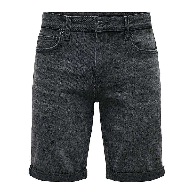 Short onsply wb 5221 washed black 22025221 3923 Homme ONLY AND SONS