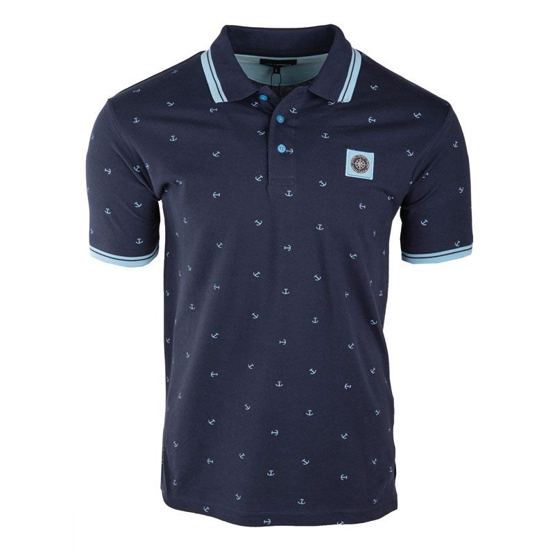 Polo homme mc ecusson ancre victor Homme TED LAPIDUS