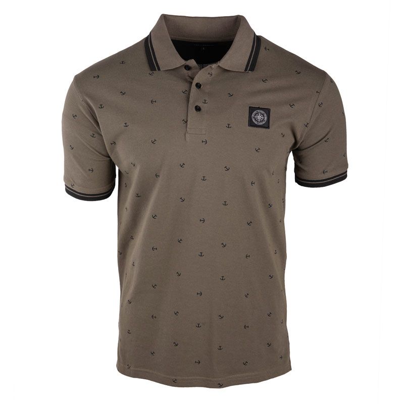 Polo homme mc ecusson ancre victor Homme TED LAPIDUS