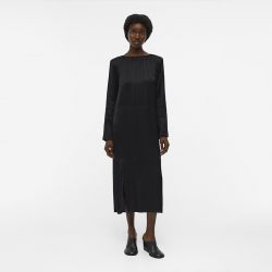 Robe objboen ls dress 129 black 23042896 4197 Femme OBJECT