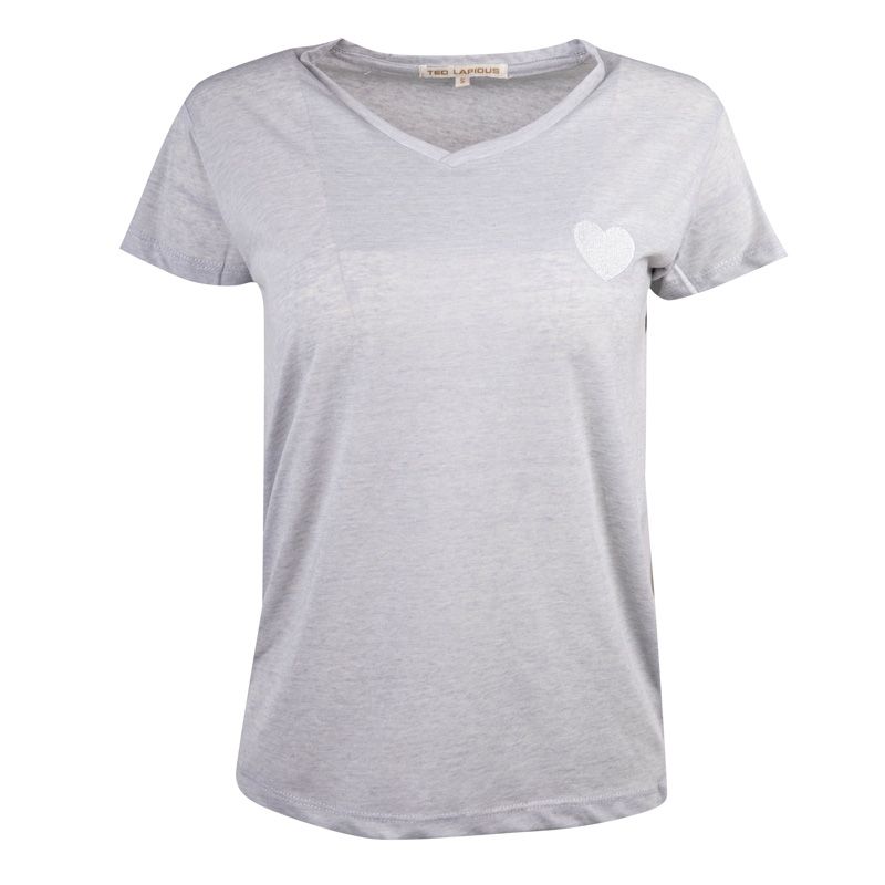 Tee shirt amelia col v cŒur Femme TED LAPIDUS