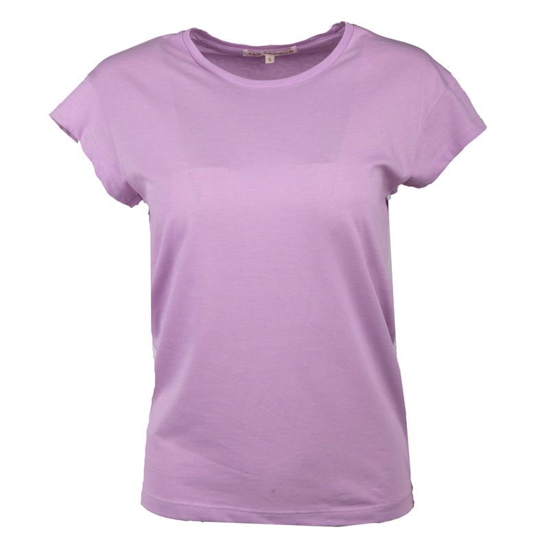 Tee shirt roxane uni col rond Femme TED LAPIDUS