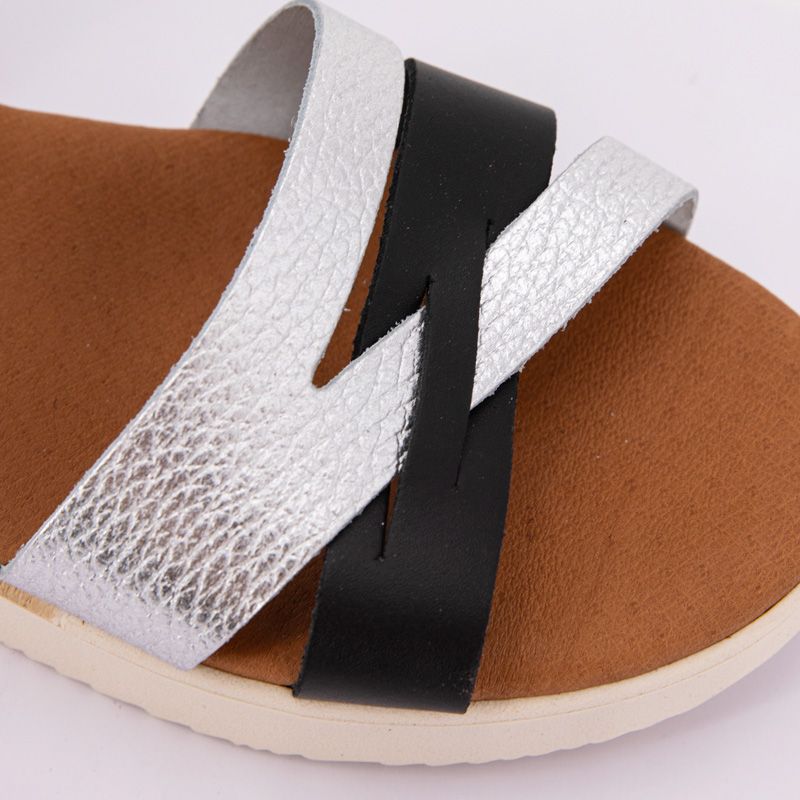 Sandale compensee multi negro 16584 36-41 Femme BIOSTOCK