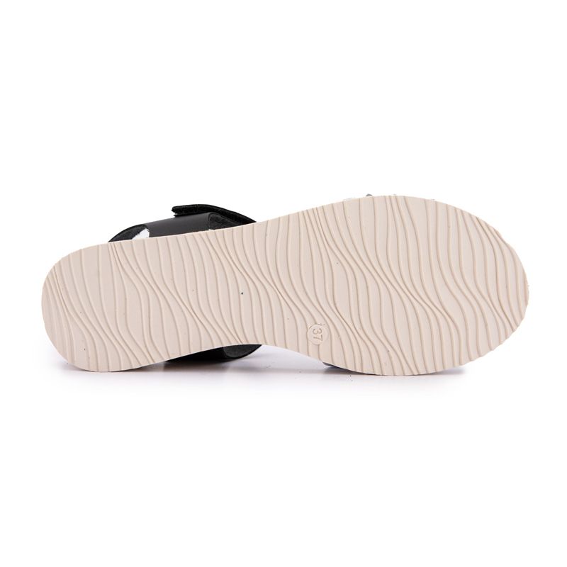 Sandale compensee multi negro 16584 36-41 Femme BIOSTOCK