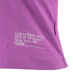 Tee shirt mc Femme CALVIN KLEIN