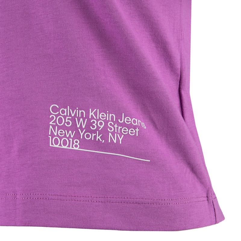 Tee shirt mc Femme CALVIN KLEIN
