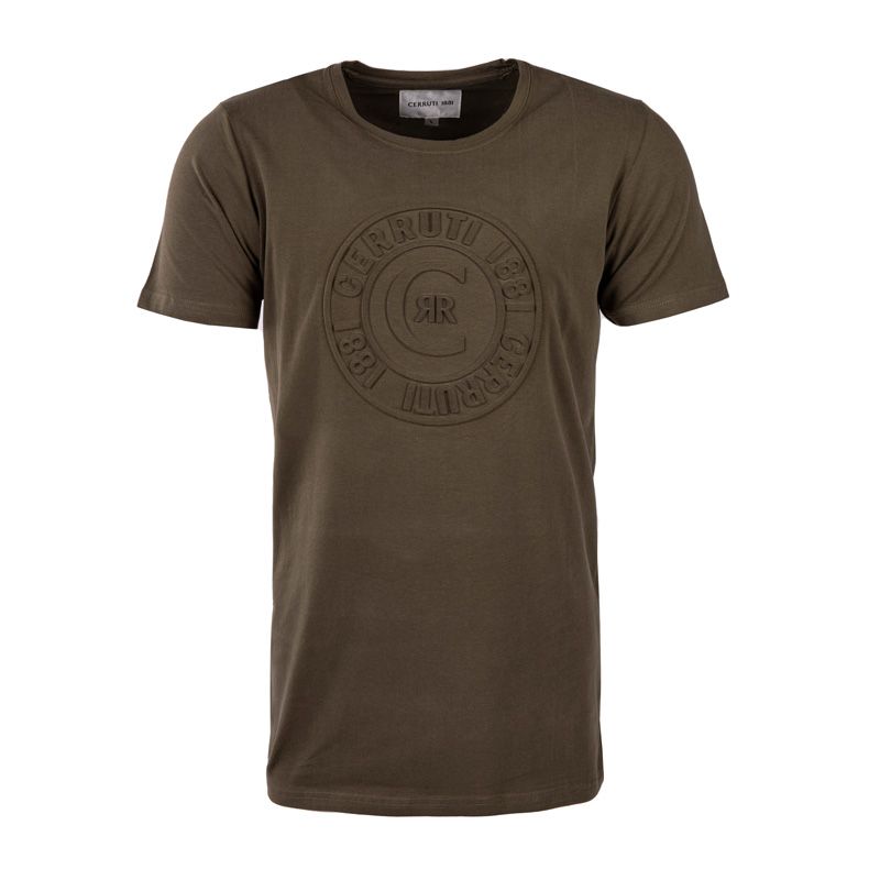 Tee shirt court col r 17676 brenzone Homme CERRUTI