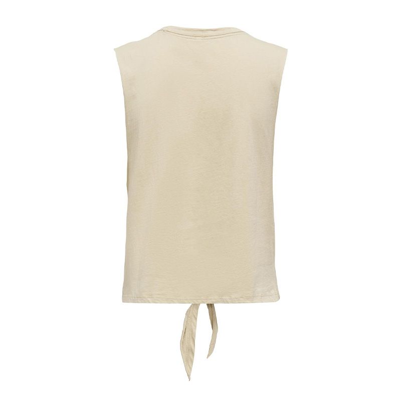 Top brown rice tropical onllucy sl knot eagle box 15291468 4066 Femme ONLY