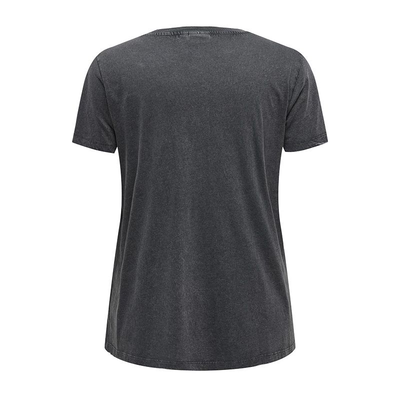 Tee shirt mc carmiko life thunder phantom 15319631 4061 Femme ONLY CARMAKOMA