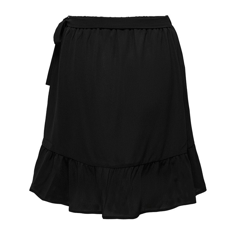 Jupe courte onlnova life lux merle noir 15258353 4062 Femme ONLY