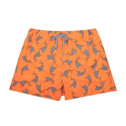 Short De Bain Bébé Garçon - Maillot De Bain Anti-UV - Tissu Élastique - Lavable En Machine - Motif Fleuri