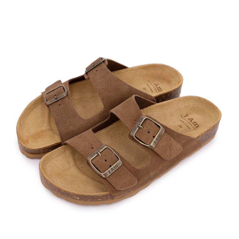 Mule double brides trebol suede 6019/51 36/41 Femme I AM