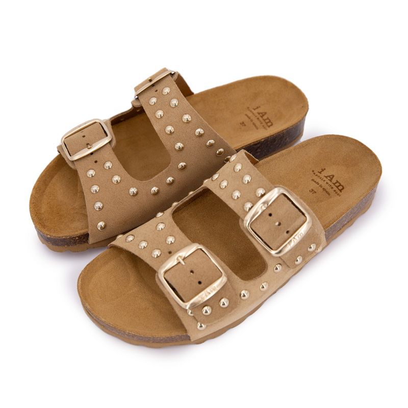 Mule a clous double brides arena suede 6497-p 36/41 Femme I AM