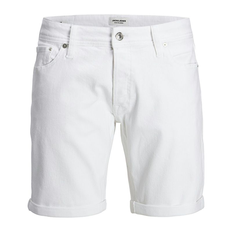 Short jwhrick jjoriginal mf 221 white denim 12253949 4080 Homme JACK & JONES