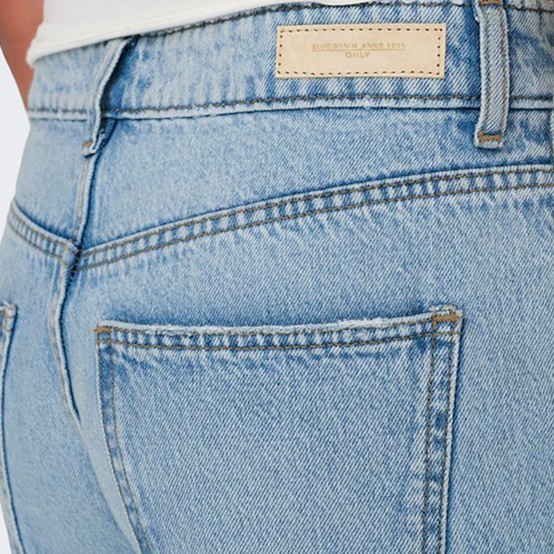 Jeanslight blue denim onlbree low straight rhinest dnm jns azg 15319 Femme ONLY Jeanslight blue denim onlbree low straight rhinest dnm jns azg 15319 Femme ONLY