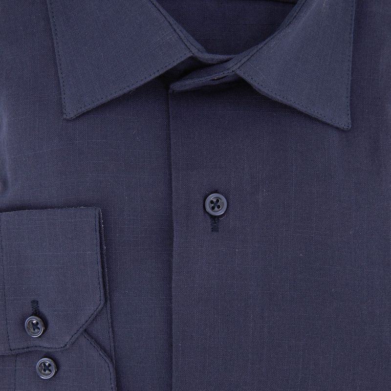 Chemise ml col noir regular fit bil502linreg s/xxl Homme BILL TORNADE