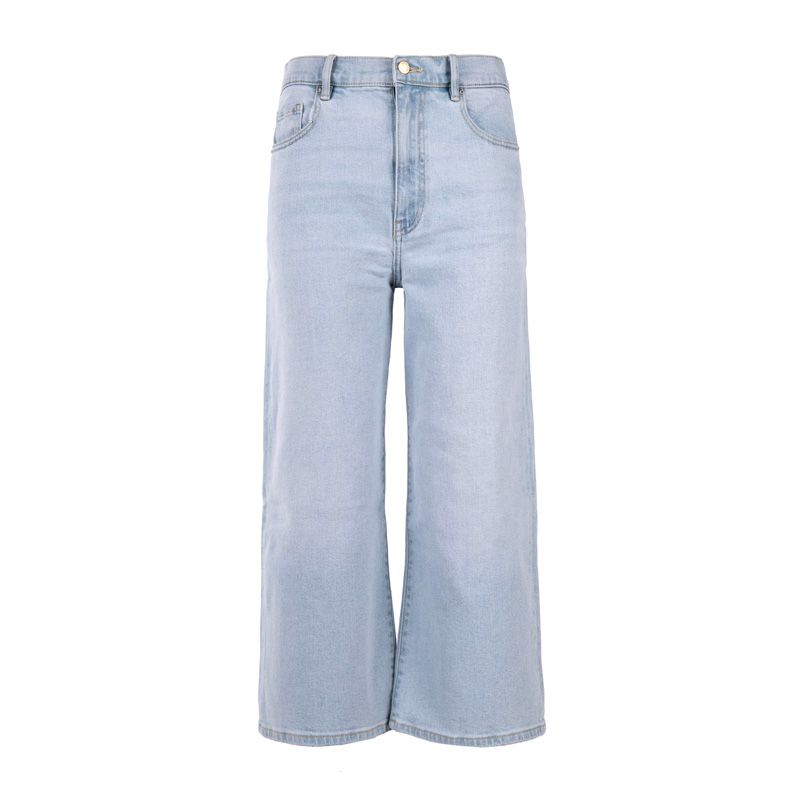 Jeans large bleu ella Femme NAGEV