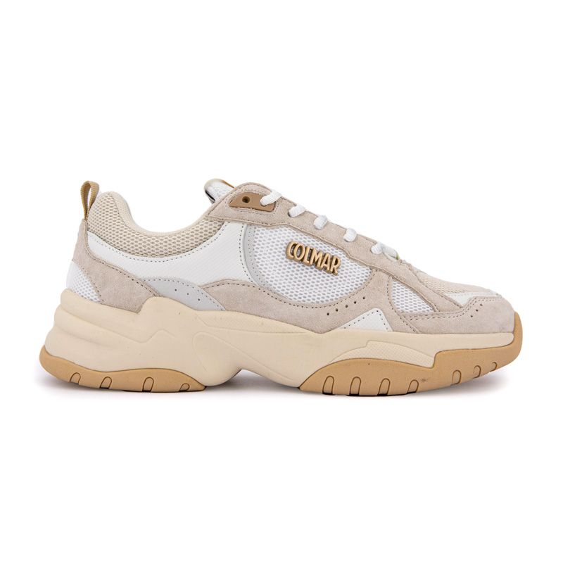 Basket white off white beige tess flow 16636-42 Femme COLMAR