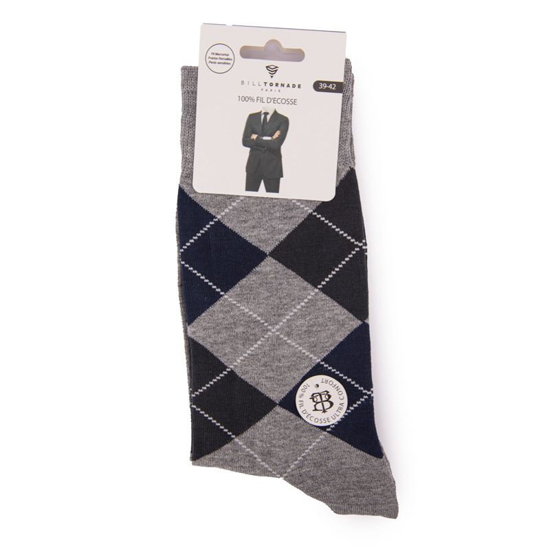 Chaussettes fil d'ecosse bill tornade fantaisie 20140 Mixte BILL TORNADE