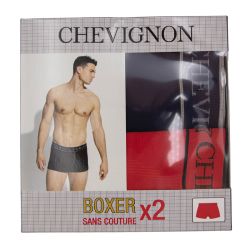 Boxer x2 sans couture tom Homme CHEVIGNON Boxer x2 sans couture tom Homme CHEVIGNON