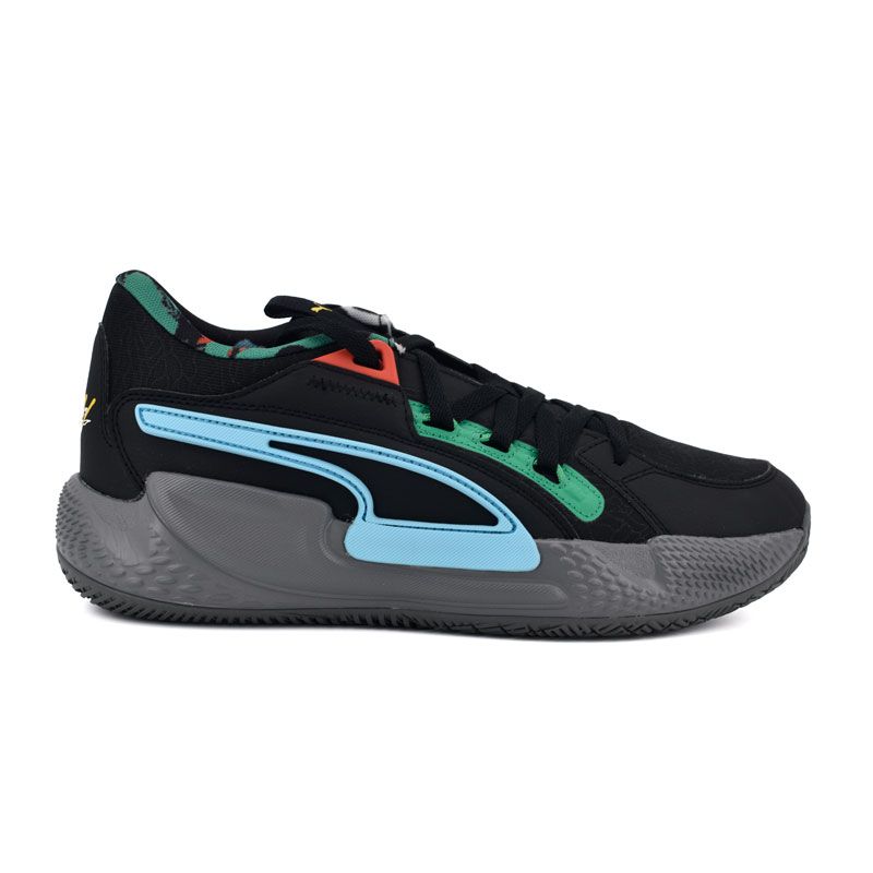 Baskets court rider noires 378265-01-b Homme PUMA