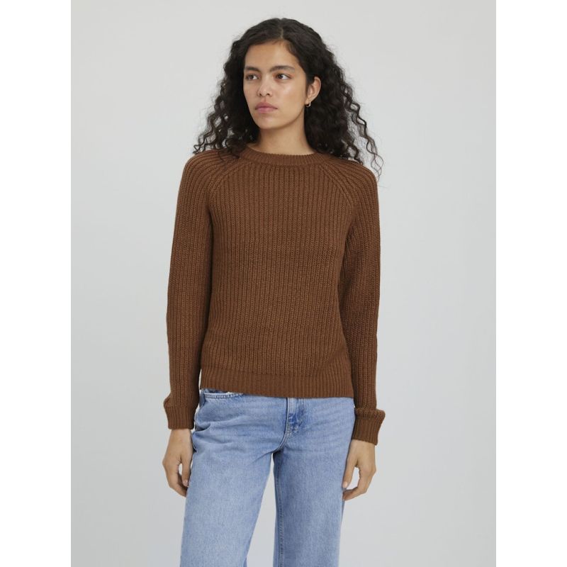 Pull ml col rond vmlea noos 10273846 4172 Femme VERO MODA