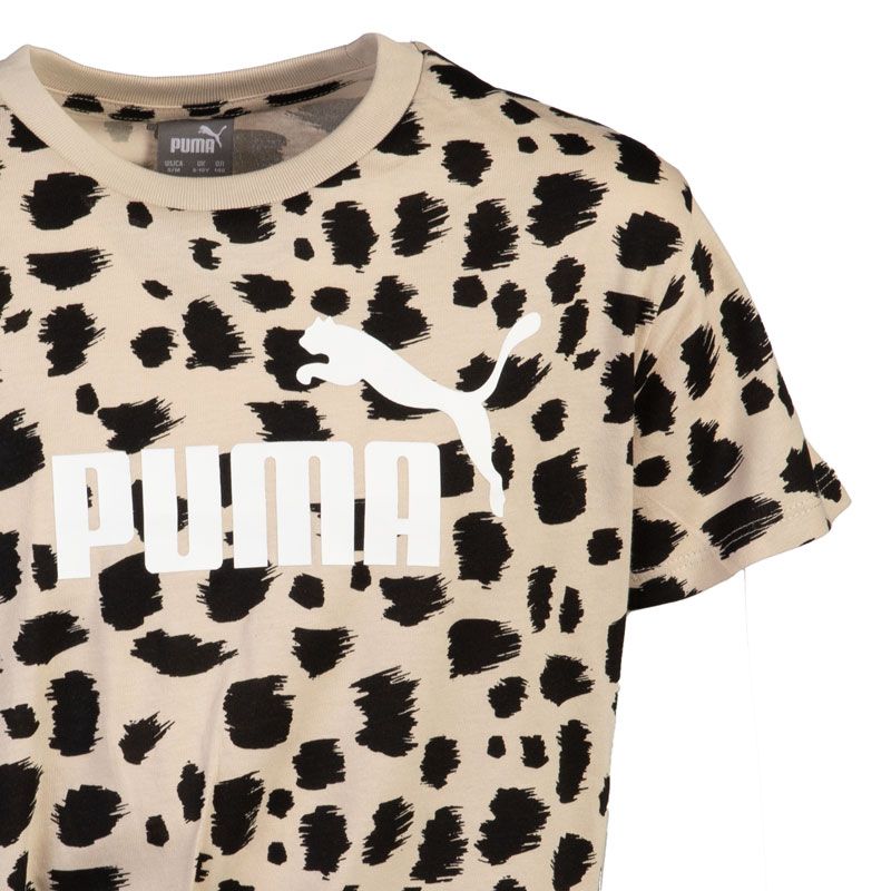 Tee shirt imprimé tacheté à nouer Fille, Enfant PUMA Tee shirt imprimé tacheté à nouer Fille, Enfant PUMA