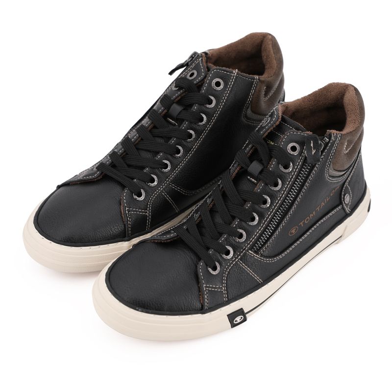 Basket black 7480070006 40/45 Homme TOM TAILOR Basket black 7480070006 40/45 Homme TOM TAILOR