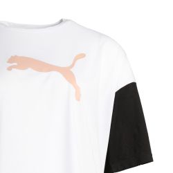 Tee shirt mc w mdrn spt fsh tee.whi roq 849819-02-d Femme PUMA