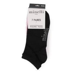 7 paires de socquettes rafika t 36/38 - 39/41 Femme MINELLI