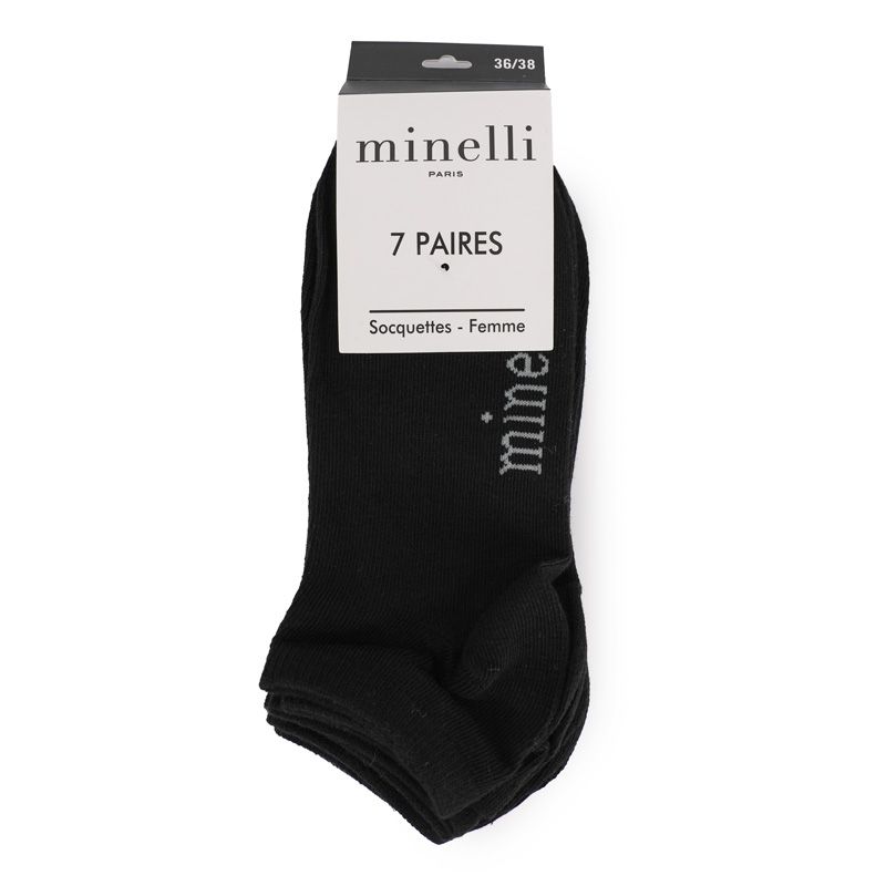 7 paires de socquettes rafika t 36/38 - 39/41 Femme MINELLI