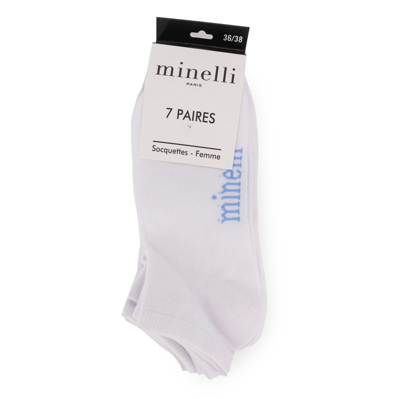 7 paires de socquettes rafika t 36/38 - 39/41 Femme MINELLI