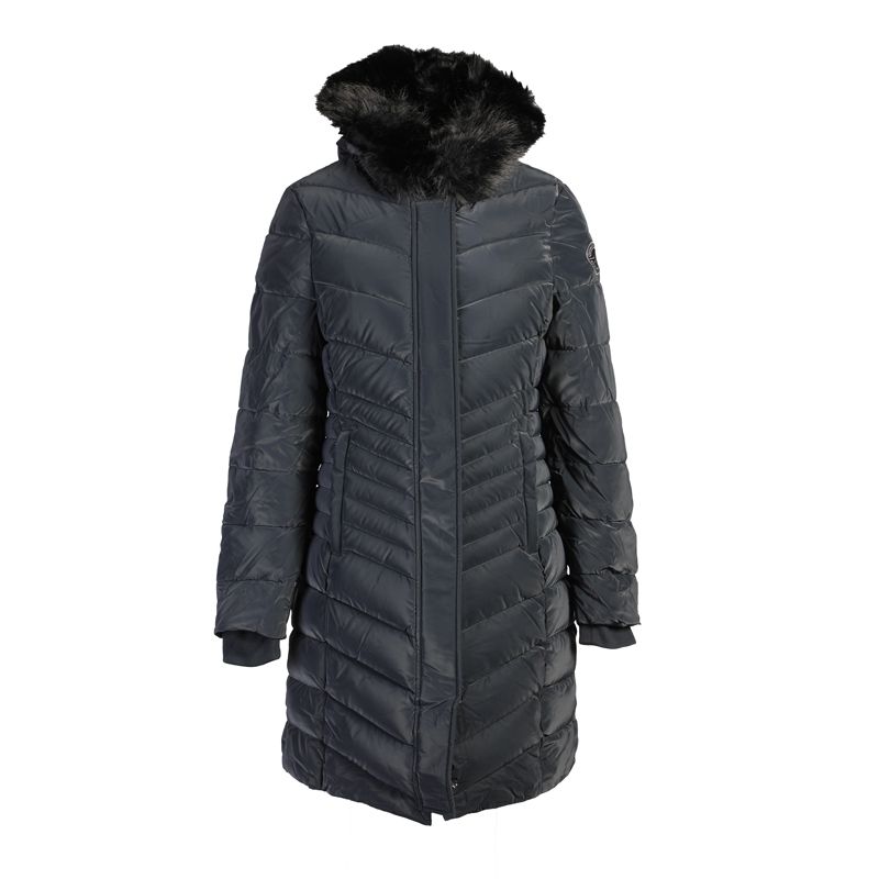 Parka julie glossi taupe Femme PARAGOOSE