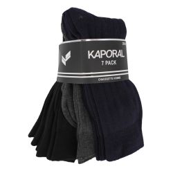 Chaussettes ville pack de 7 fabricio 39 au 46 Homme KAPORAL