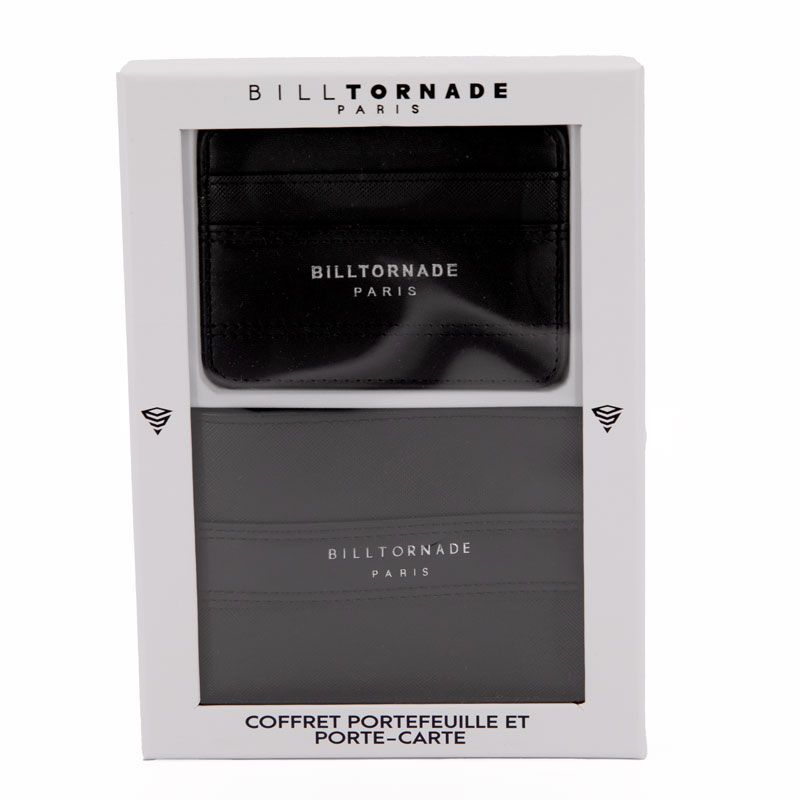 Coffret bill tornade porte feuille+ porte carte pu 03526 Homme BILL TORNADE Coffret bill tornade porte feuille+ porte carte pu 03526 Homme BILL TORNADE