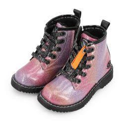 Bottine a lacet rosa/multi 49ps711680 25/32 Enfant DOCKERS BY GERLI Bottine a lacet rosa/multi 49ps711680 25/32 Enfant DOCKERS BY GERLI