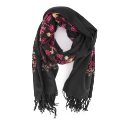 Famata echarpe femme brodee Femme BURTON OF LONDON Famata echarpe femme brodee Femme BURTON OF LONDON